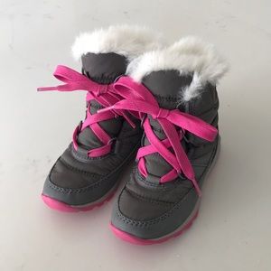 Sorel toddler girl boots. Like new condition!